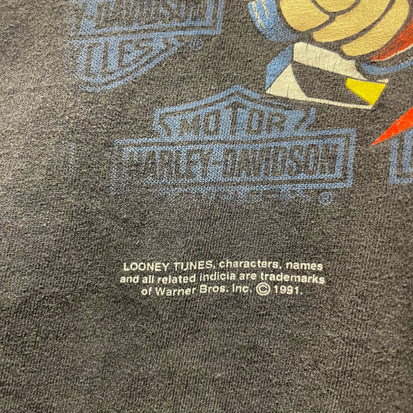 1991 Looney Tunes Harley Davidson Tee