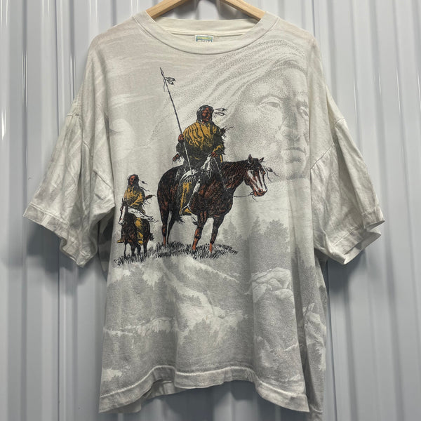 90s Native AOP Tee