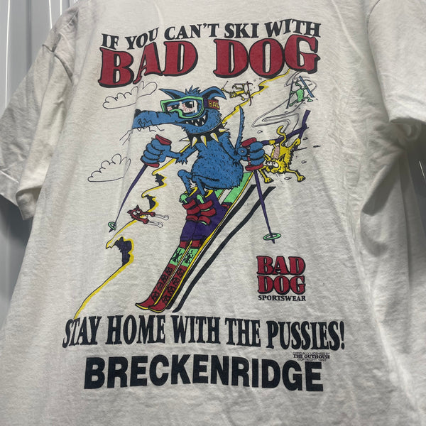 1993 Bad Dog Skiing Tee