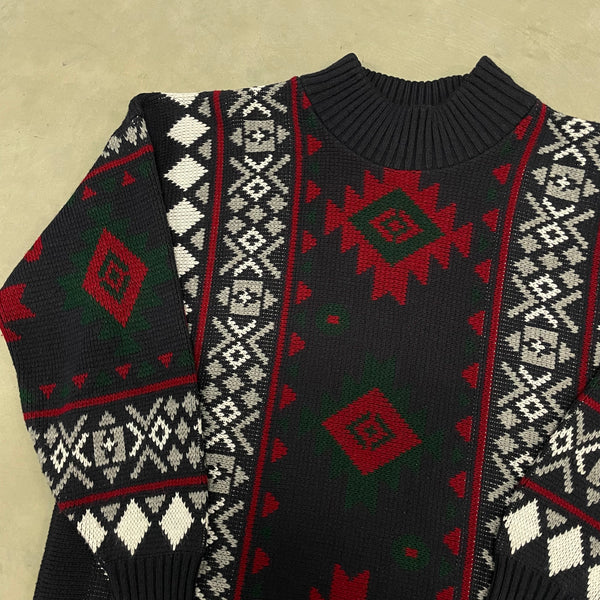 Vintage Knit Mockneck (XL)