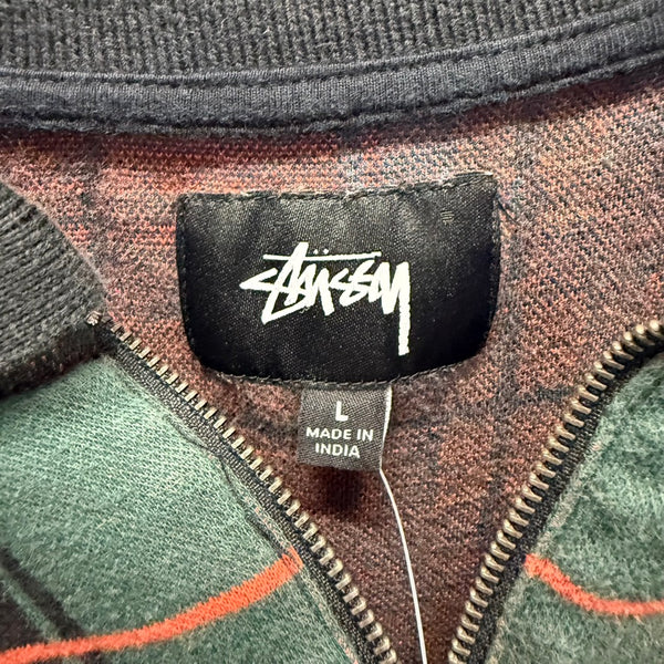 Stussy Plaid Polo Shirt