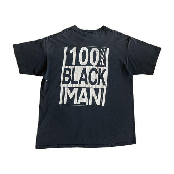 100% Black Man Vintage Tee (XL/2XL)