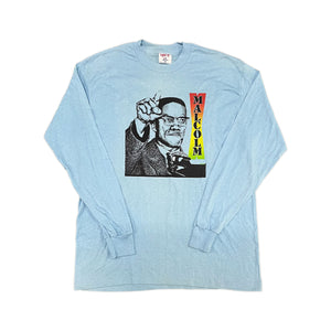 90s Malcolm X Longsleeve Tee (XL)