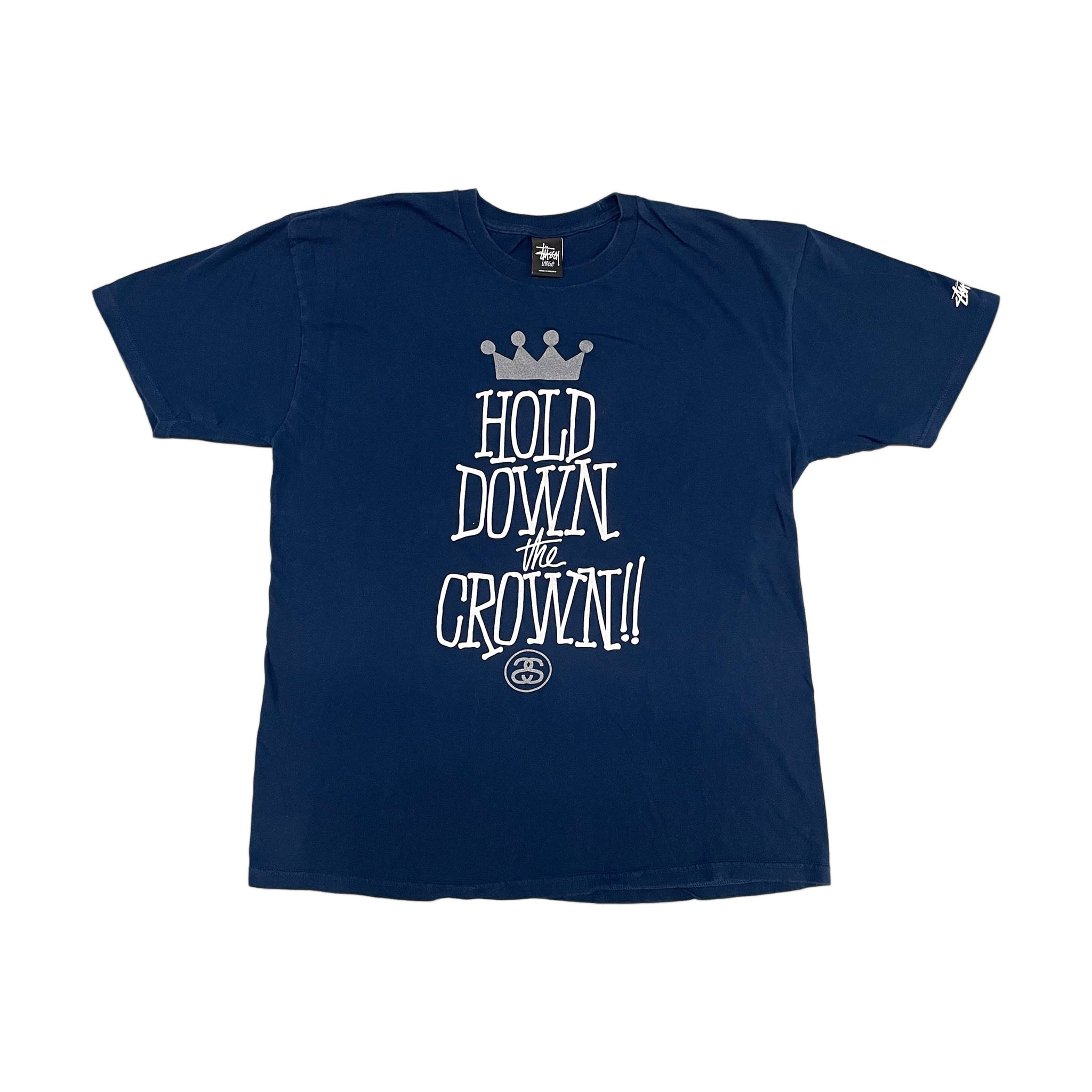 Stussy Hold Down the Crown Tee (L)