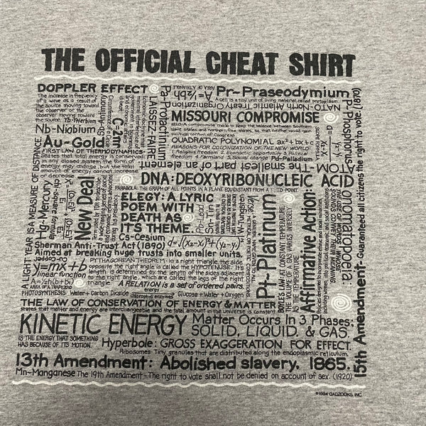 1994 Official Cheat Shirt (XL)