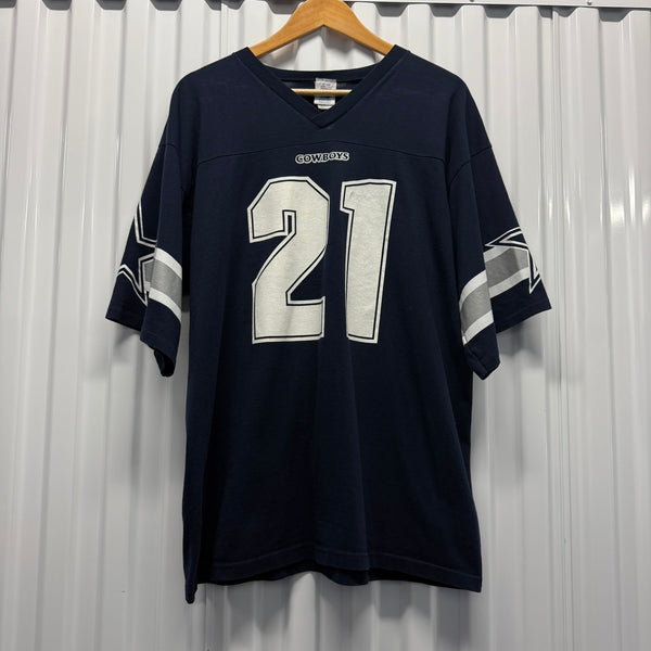 90s Deion Sanders Cowboys Jersey Tee
