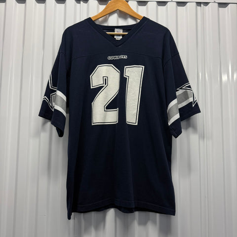 90s Deion Sanders Cowboys Jersey Tee
