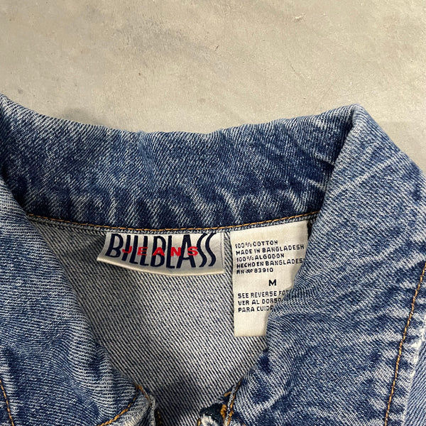 Bill Blass Zip Denim Jacket (M)