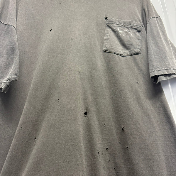 90s Distressed Camel Tee