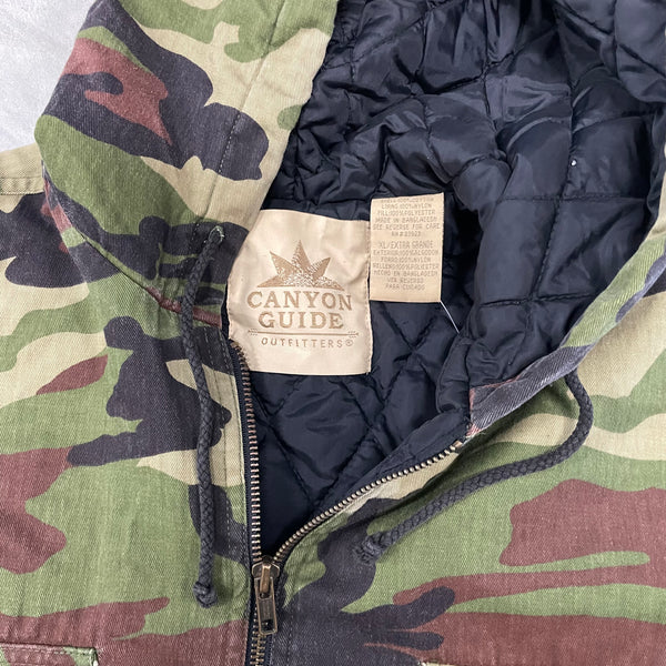 Camo Hooded Jacket (XL)