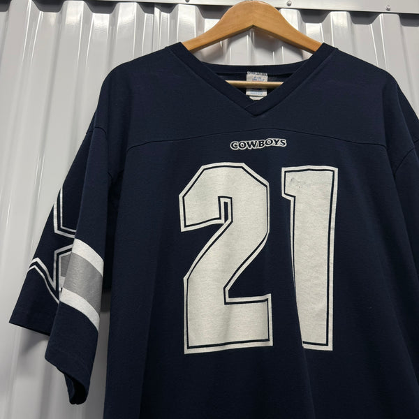 90s Deion Sanders Cowboys Jersey Tee