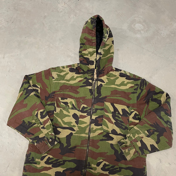 Camo Hooded Jacket (XL)