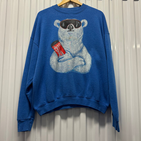 90s Coke Polar Bear Crew