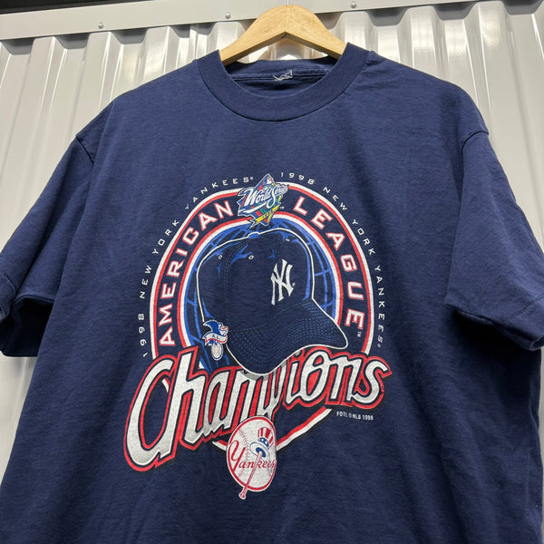 1998 Yankees Cap Championship Tee