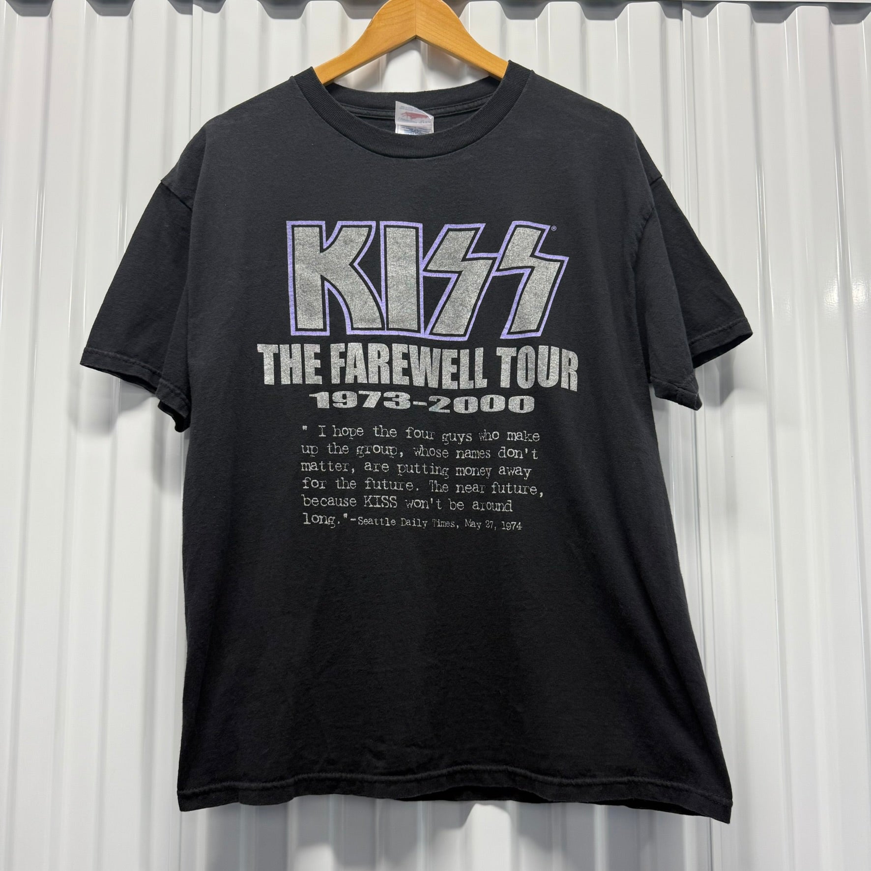 2000 Kiss Farewell Tour Tee