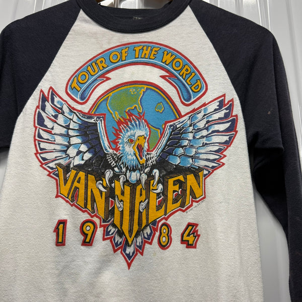 1984 Van Halen World Tour Tee