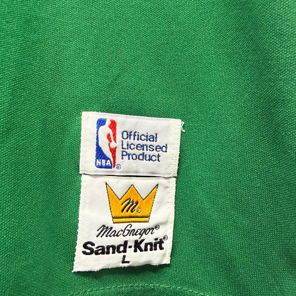 80s Larry Bird Sand-Knit Boston Celtics Jersey