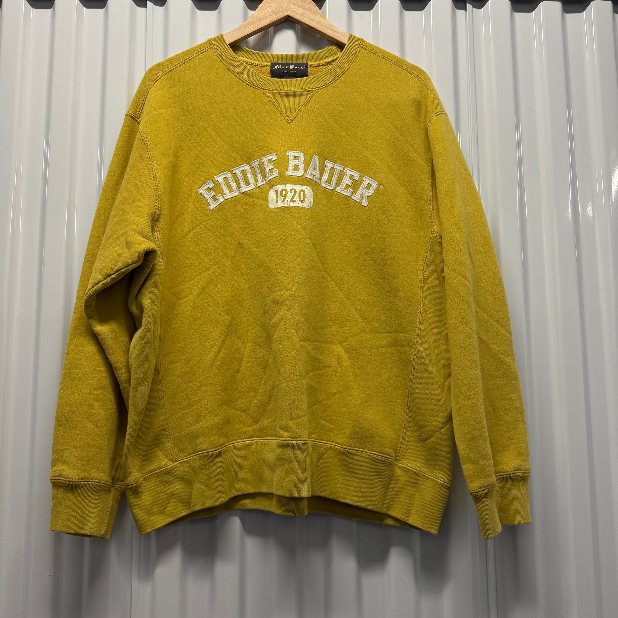 Eddie Bauer Mustard Crew