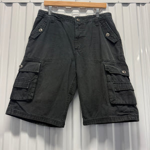 Black Cargo Shorts