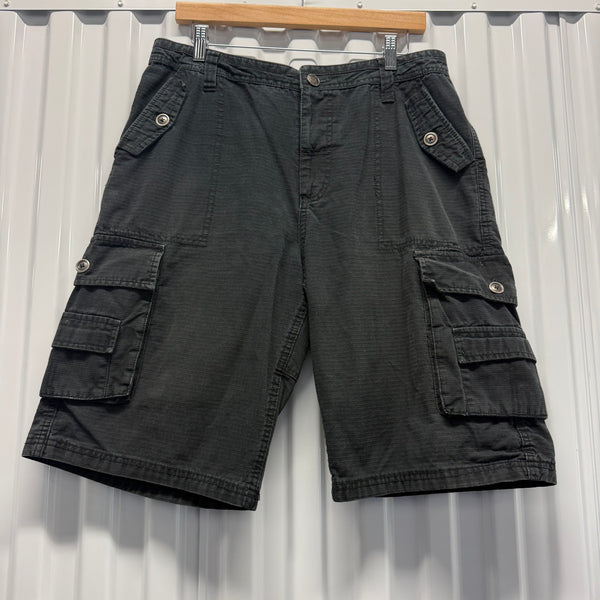 Black Cargo Shorts
