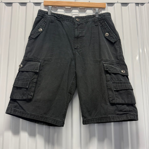 Black Cargo Shorts