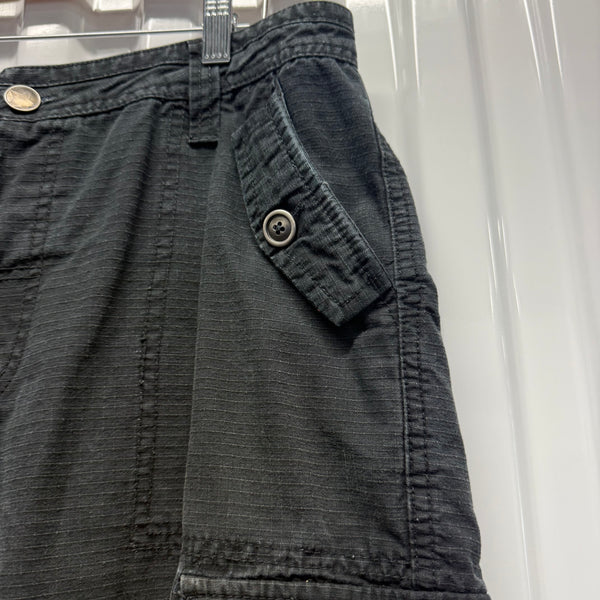 Black Cargo Shorts