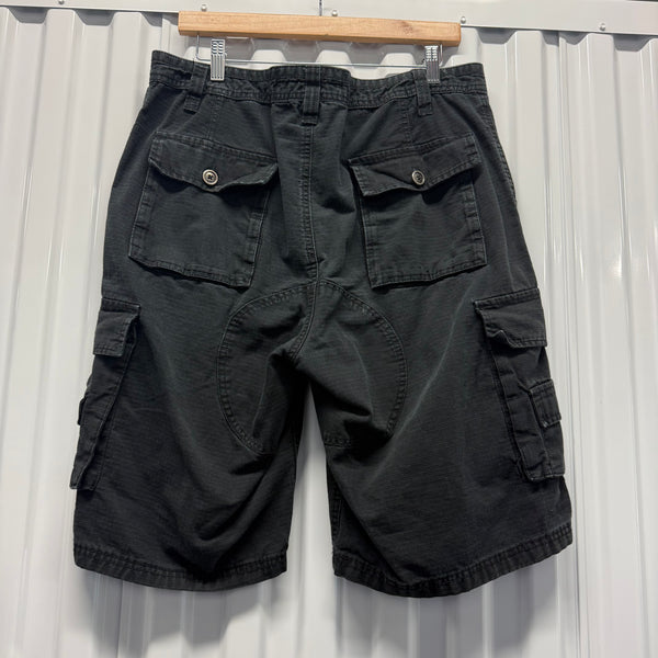 Black Cargo Shorts