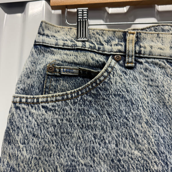 90s Lee Acid Wash Jorts