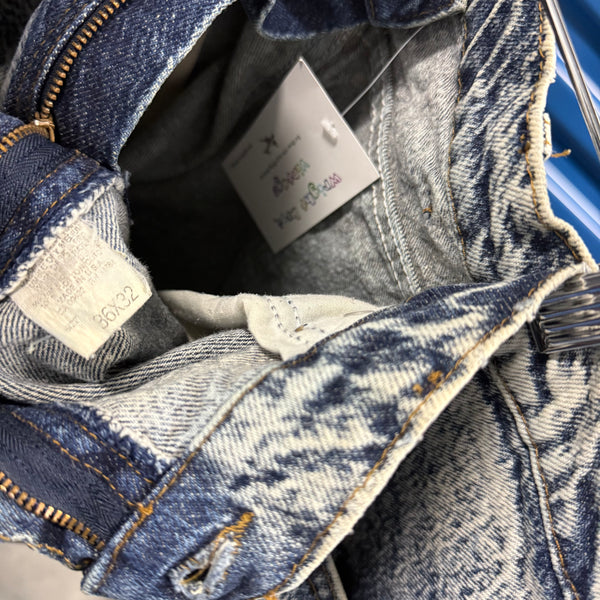 90s Lee Acid Wash Jorts