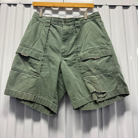 Distressed LL Bean Shorts