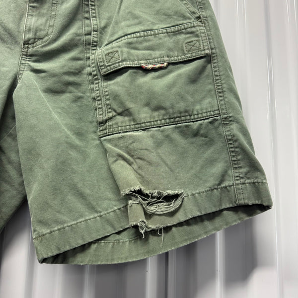 Distressed LL Bean Shorts