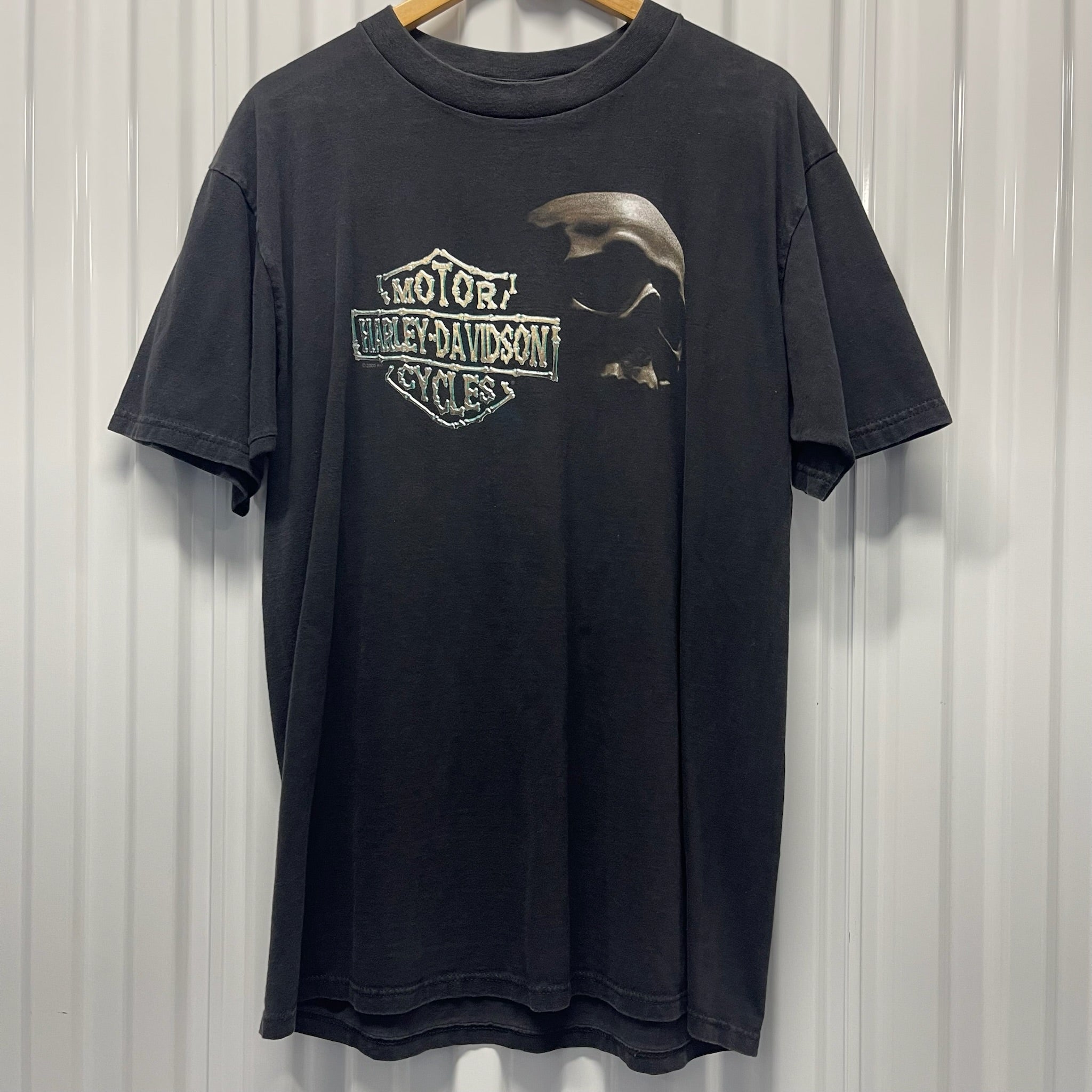 2000 Harley Davidson Skull Tee
