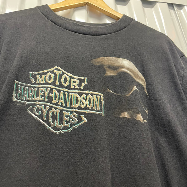 2000 Harley Davidson Skull Tee