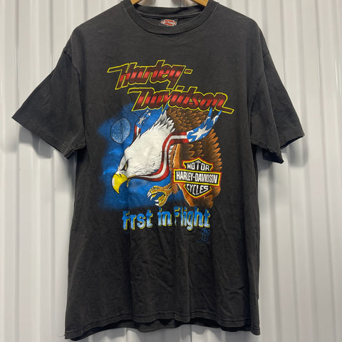 90s Harley Davidson “First in Flight” Tee