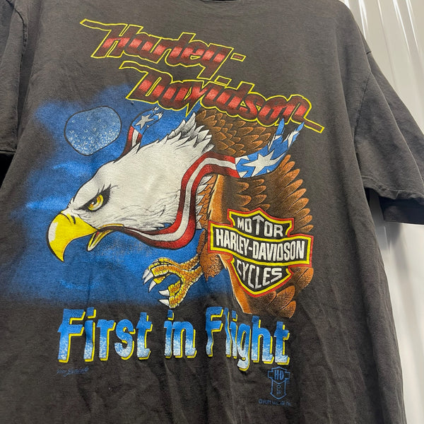 90s Harley Davidson “First in Flight” Tee