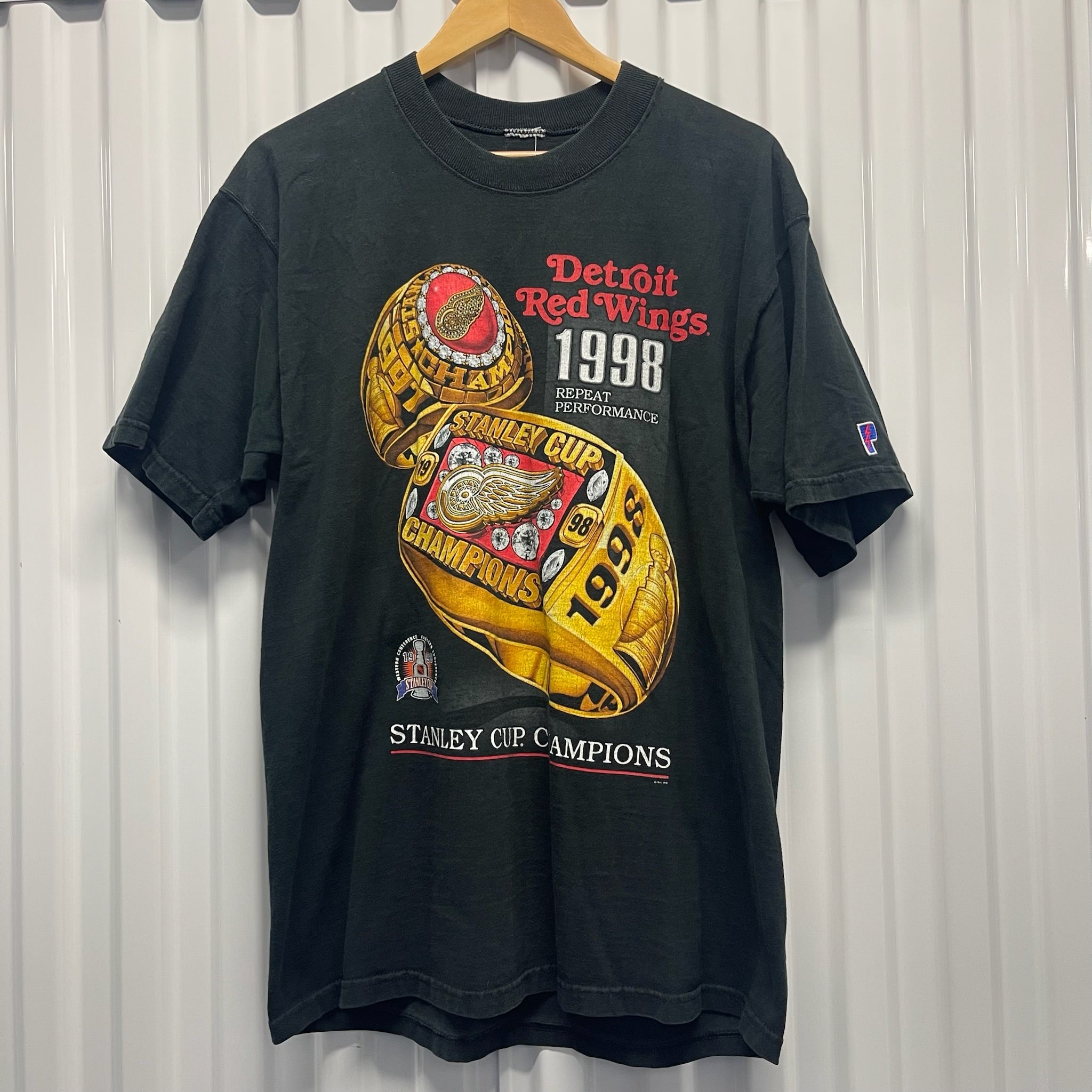 1998 Detroit Red Wings Stanley Cup Chmaps Tee