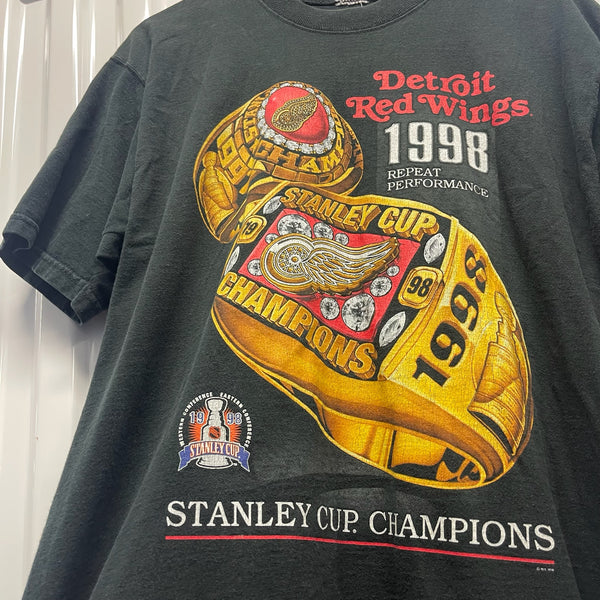 1998 Detroit Red Wings Stanley Cup Chmaps Tee