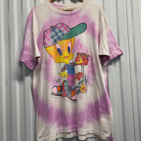 1995 Tweety Tye Dye Tee