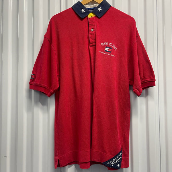 90s Tommy USA International Games Polo