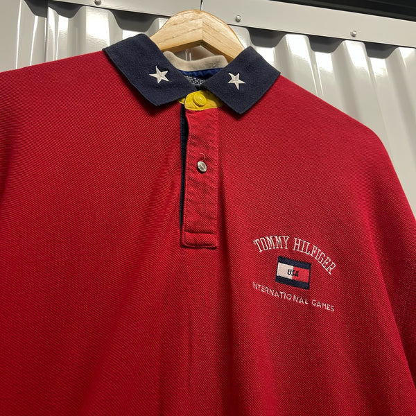 90s Tommy USA International Games Polo