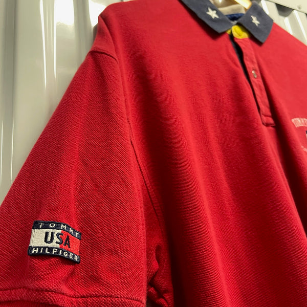 90s Tommy USA International Games Polo