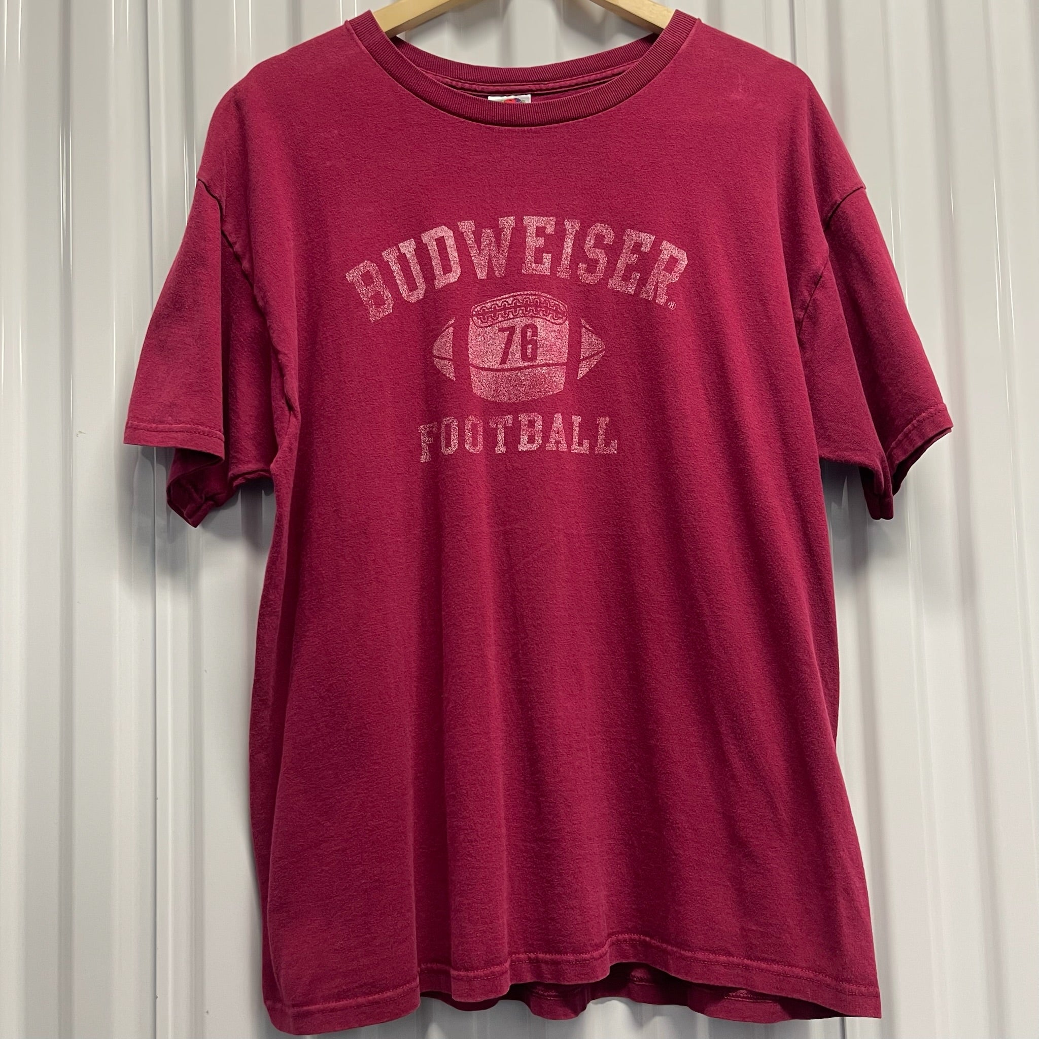 Y2K Budweiser Football Tee