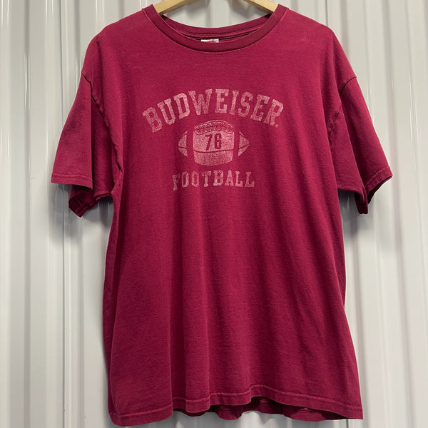 Y2K Budweiser Football Tee