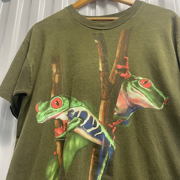 90s Red Eyed Tree Frog Tee