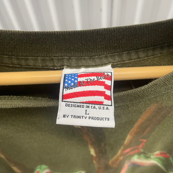 90s Red Eyed Tree Frog Tee