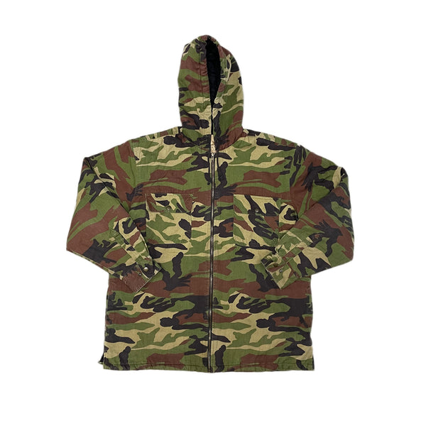 Camo Hooded Jacket (XL)