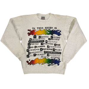 Positive Black Woman Crewneck (L)