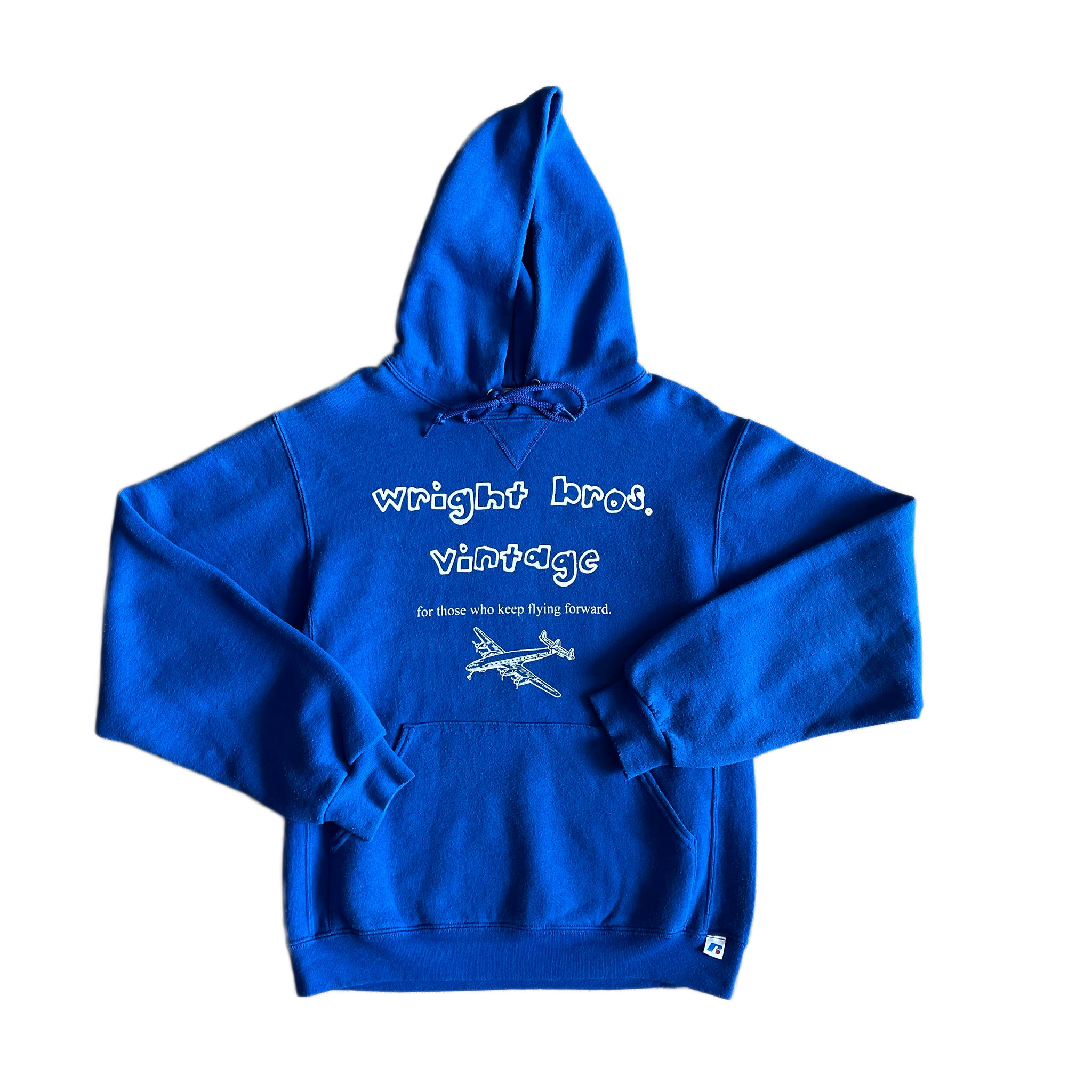 Royal Blue/White Hoodie