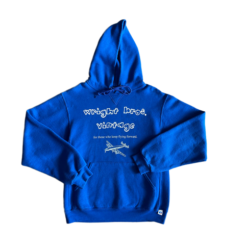 Royal Blue/White Hoodie