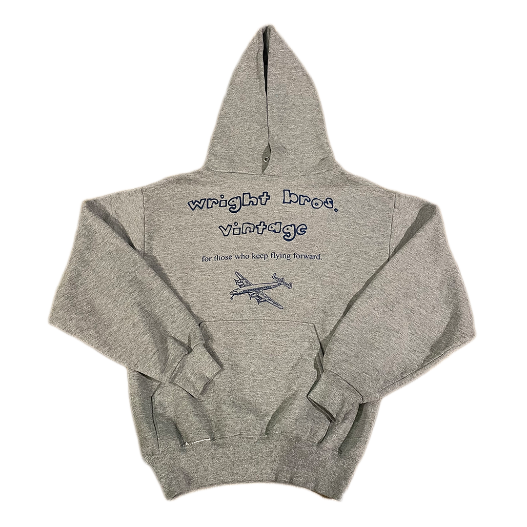 Grey/Navy Hoodie (S)